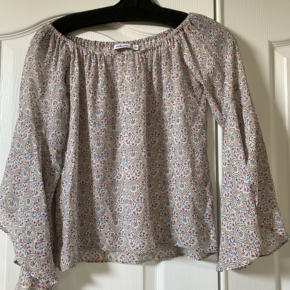 Red Haute Top- xs